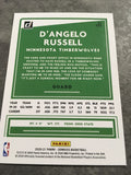 D'Angelo Russell Timberwolves 2020-2021 Donruss #101