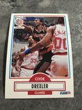 Clyde Drexler Trail Blazers 1990-1991 Fleer#154