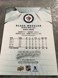 Blake Wheeler Jets 2019-2020 Upper Deck MVP #11