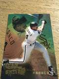 Julio Franco White Sox 1995 Topps Stadium Club Crunch Time #5