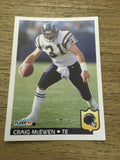Craig McEwen Chargers 1992 Fleer #364