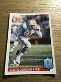 Curtis Duncan Oilers 1992 Fleer #143