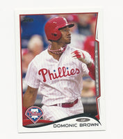 Domonic Brown Phillies 2014 Topps #296