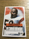 James Francis Bengals 1992 Fleer #54