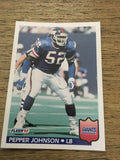 Pepper Johnson Giants 1992 Fleer #295