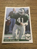 Keith Byars Eagles 1992 Fleer #318