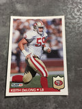 Keith DeLong 49ers 1992 Fleer #376