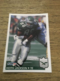 Keith Jackson Eagles 1992 Fleer #320