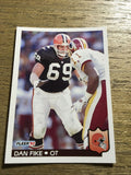 Dan Fike Browns 1992 Fleer #66