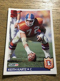 Keith Kartz Broncos 1992 Fleer #98