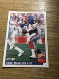 Keith McKeller Bills 1992 Fleer #25
