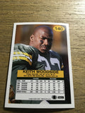 Keith Woodside Packers 1992 Fleer #140