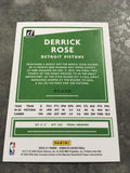Derrick Rose Pistons 2020-2021 Donruss #60