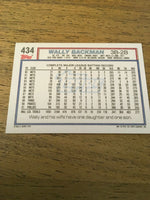Wally Backman Phillies 1992 Topps #434