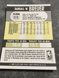 Randy Breuer Timberwolves 1990-1991 Fleer #111