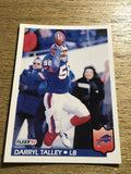 Darryl Talley Bills 1992 Fleer #31