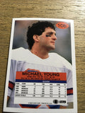 Michael Young Broncos 1992 Fleer #108