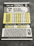Isiah Thomas Pistons 1990-1991 Fleer #61