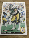 David Little Steelers 1992 Fleer #349