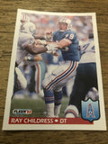Ray Childress Oilers 1992 Fleer #141