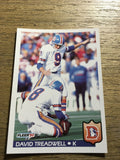 David Treadwell Broncos 1992 Fleer #105