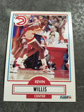 Kevin Willis Hawks 1990-1991 Fleer #7
