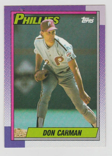 Don Carman Phillies 1990 Topps #731