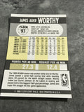 James Worthy Lakers 1990-1991 Fleer #97