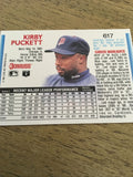 Kirby Puckett Twins 1992 Donruss #617