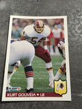 Kurt Gouveia Redskins 1992 Fleer #418