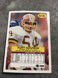 Kurt Gouveia Redskins 1992 Fleer #418