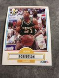 Alvin Robertson Bucks 1990-1991 Fleer #109