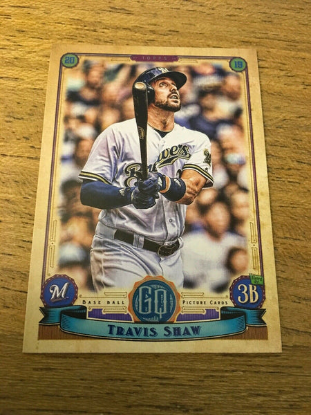 Travis Shaw Brewers 2019 Topps Gypsy Queen #169