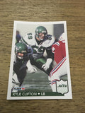Kyle Clifton Jets 1992 Fleer #304