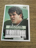 Kyle Clifton Jets 1992 Fleer #304
