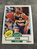 Lafayette Lever Mavericks 1990-1991 Fleer #50