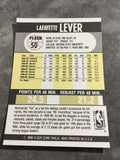 Lafayette Lever Mavericks 1990-1991 Fleer #50