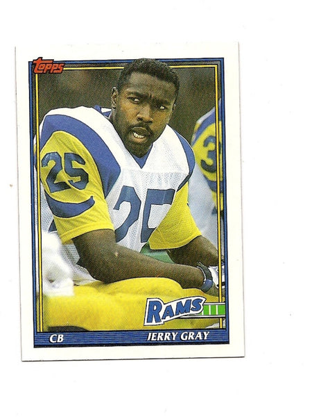 Jerry Gray Rams 1991 Topps #541