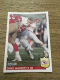 Dino Hackett Chiefs 1992 Fleer #172