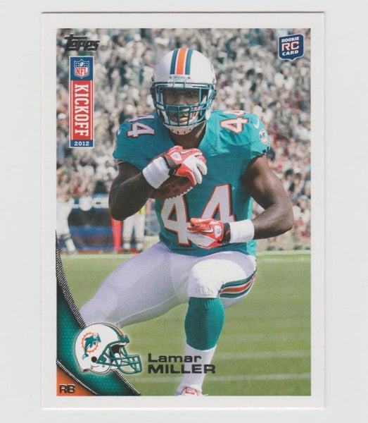 Lamar Miller Dolphins 2012 Topps Kickoff Rookie #16