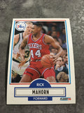 Rick Mahorn 76ers 1990-1991 Fleer #144