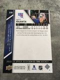 Antti Raanta Rangers 2015-2016 Upper Deck #378