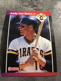 Andy Van Slyke Pirates 1989 Donruss #54