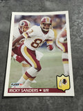 Ricky Sanders Redskins 1992 Fleer #429
