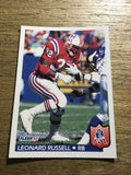 Leonard Russell Patriots 1992 Fleer #266
