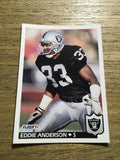 Eddie Anderson Raiders 1992 Fleer #189