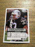 Eddie Anderson Raiders 1992 Fleer #189