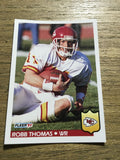 Robb Thomas Chiefs 1992 Fleer #185