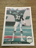 Lonnie Young Jets 1992 Fleer #314
