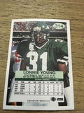 Lonnie Young Jets 1992 Fleer #314